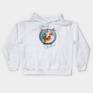 Merry Fishmas! Kids Hoodie